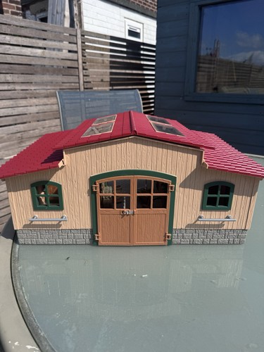 Plastic doll playset - playset, house