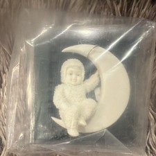 Snowbabies moon beams bisque - moon,