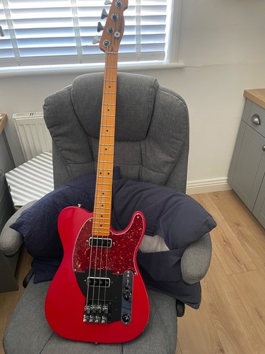 Short scale bass guitar - guitar, 4