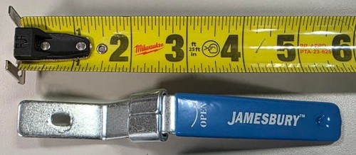 Jamesbury locking ball valve - ball,