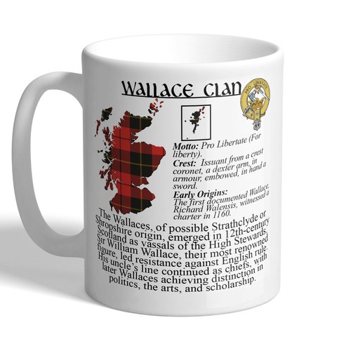 The wallace clan history - wallace, and