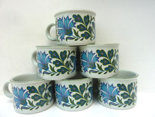 MIDWINTER - Set of 6 x Caprice Tea Cups - Jessie Tait - REDUCED