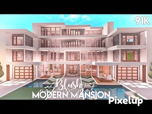 Bloxburg modern mansion cost - bloxburg,