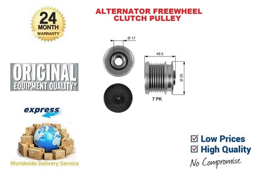 Alternator clutch pulley for - clutch,