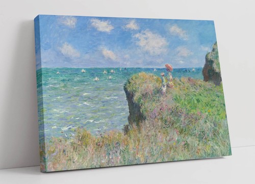 Claude monet cliff - cliff, at