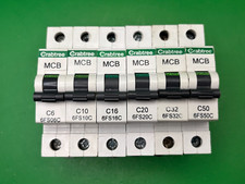 Crabtree MCB C6 6FS06C C10