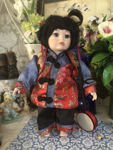 Oriental doll free crafted - free,