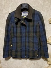 Joules wool tweed field coat