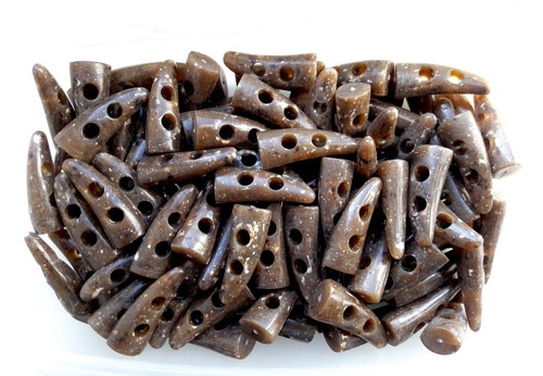 Toggles 42mm brown speckled - toggles,