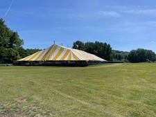 160'ft x 100'ft Big Top MARQUEE. Festival/ wedding/venue tent 30m x 50m