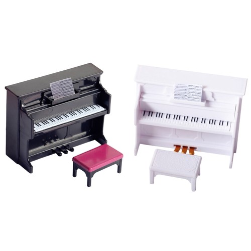 Upright miniature piano - miniature, with