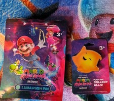 RARE ORANGE LUMA STAR PIN