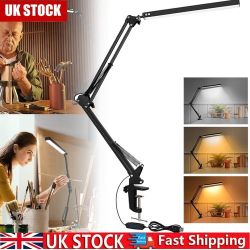 Led desk lamp with - lamp, clamp