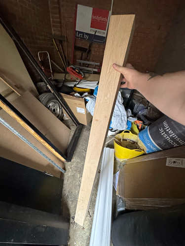 90mmx90mm engineered oak newel