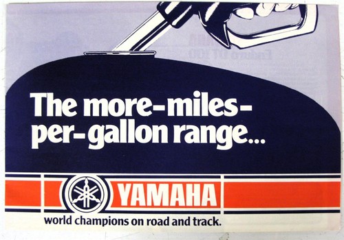Yamaha range motorcycle - motorcycle, sales