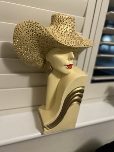 Italian lady bust art deco - lady,