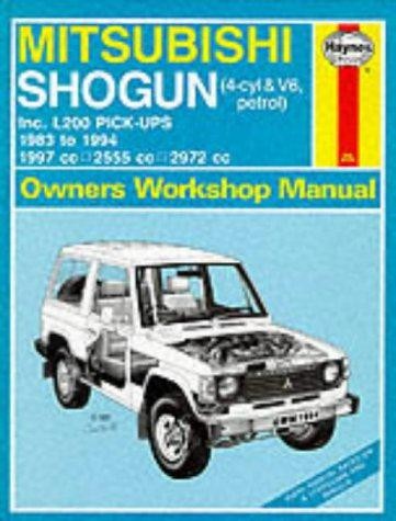 Mitsubishi shogun and l200 - shogun,