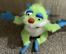 vintage Treelo soft toy, Bear in the big blue house toy, Jim Henson. Nanco Rare