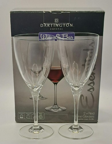 Dartington crystal red wine - red,