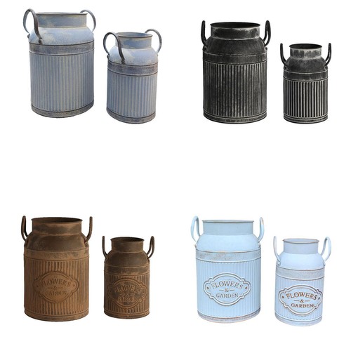 Farmhouse jug vase - vase, shabby