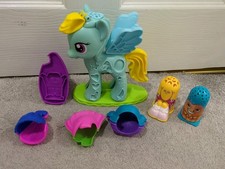 Playdough My Little Pony Rainbow Dash, Trolls, Minion, Simpsons,  Moulds,etc