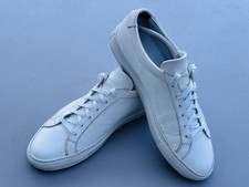 Common Projects Achilles Low White Leather Sneakers UK9 EU43