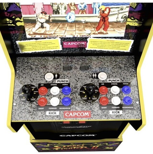 Arcade 1up street fighter sf - arcade, 2
