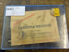 Electra Beckum 3" spindle cutter x 1" bore