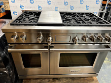 Wolf ICBDF486G 48 inch Double Oven Range Cooker Appliance