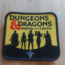 UK Scouting Dungeons And Dragons HONOUR AMONG THIEVES Scout Blanket Badge
