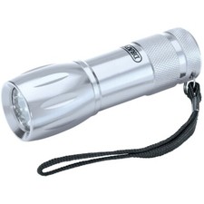 DRAPER Aluminium Torch 3 x AAA