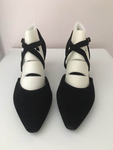 Ladies gabor black suede - ladies, shoes