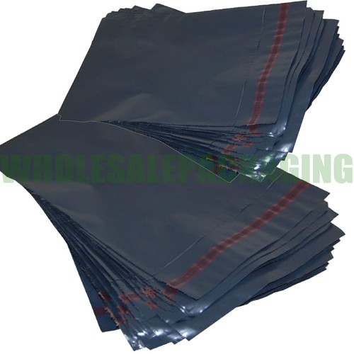 Grey mailing bags strong poly - grey,