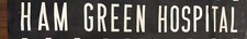 1969 Bristol area Bus blind destination - Ham Green Hospital