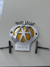 Vintage AA badge With Original