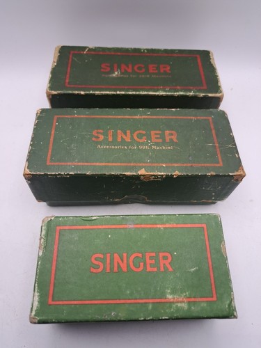 Boxes vintage singer - 3,