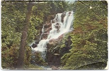 Vintage Postcard Waterfall