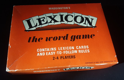 Vintage waddington lexicon - vintage,