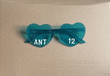 Kimi Antonelli Mercedes Themed F1 Heart Shaped Glasses