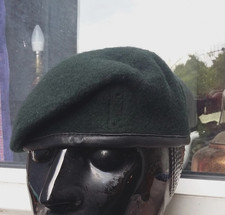 Military Green Beret Light Infantry 56cm M British Army The Rifles Cap RGJ Cadet