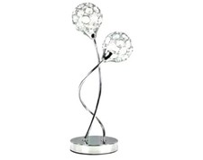 Desk Lamp Crystal Flowers look. Modern (43 cm hight) no boX