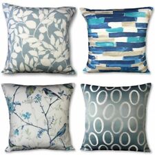 Handmade Cushion Cover in Blue