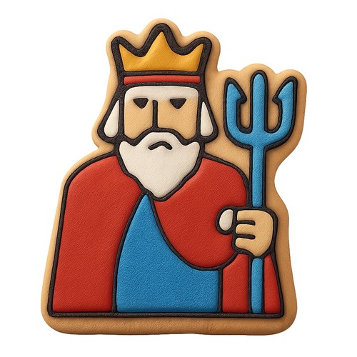 Silent neptune cookie cutter - cutter, &