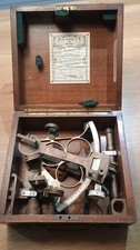 Kelvin & Hughes Navigational Sextant No 59189 with Original Wooden Box 1952