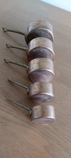 Vintage Set of Five Copper and