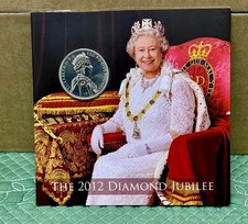 ROYAL MINT 2012 DIAMOND JUBILEE ANNUAL COIN COLLECTION SET