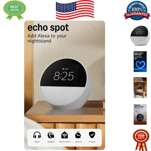 Amazon echo spot customizable - amazon, spot: