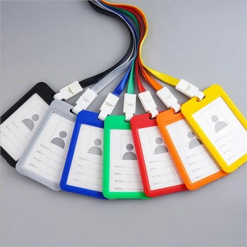 Badge holder lanyard card - id,