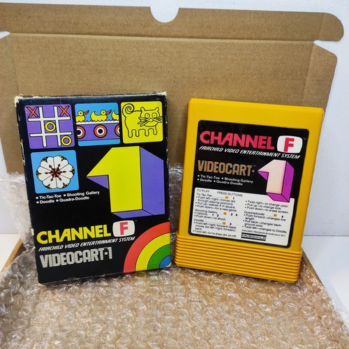 Fairchild channel videocart - fairchild, f