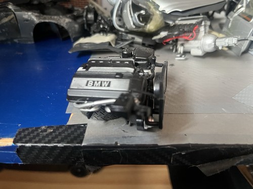 Scale bmw engine - 1/18, model